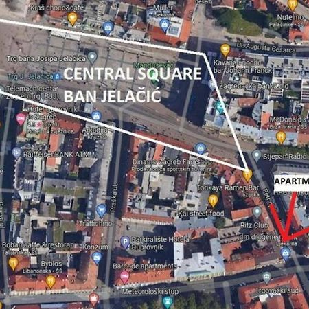 Zagreb Bunker At Main Square Leilighet Eksteriør bilde